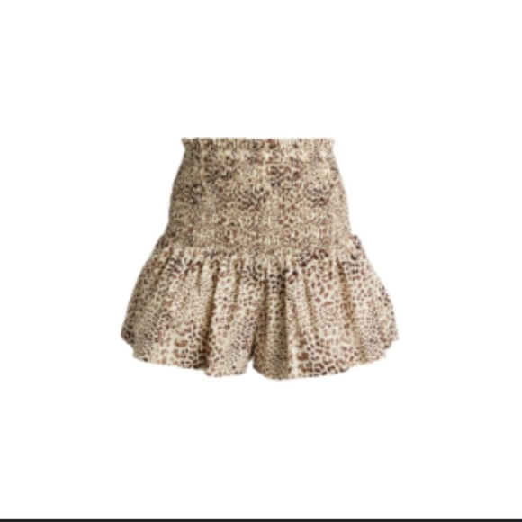 💕NWT Sea NY Cheetah Smocked Shorts. XL - Picture 2 of 10